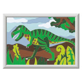 Ravensburger Kreart Gemälde bei Nummer - Wandering Dinosaurus