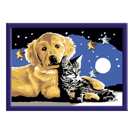 Ravensburger Creart Painting bei Number - Star -aussehende Süße