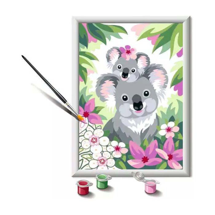 Ravensburger Kreart Painting bei Nummer - Koala Schatjes