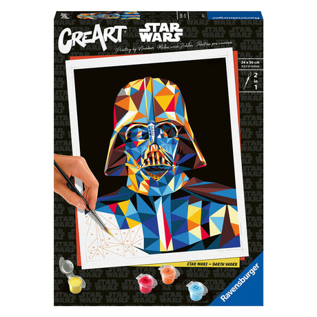 Ravensburger Creart Star Wars: Darth Vader – Malen nach Zahlen für Erwachsene