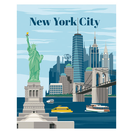 Ravensburger Kreart Gemälde nach Nummer - Buntes New York