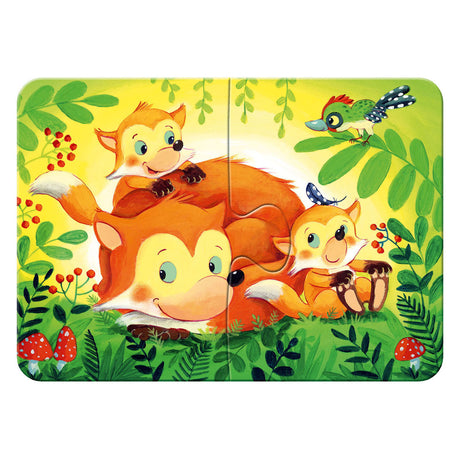 Ravensburger Puzzle Waldtiere - Puzzle - 2, 4, 6, 8 Teile