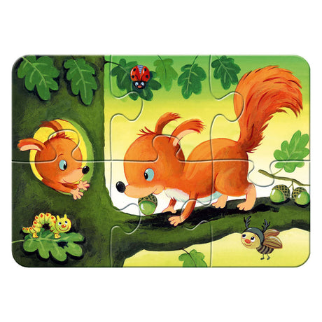 Ravensburger Puzzle Waldtiere - Puzzle - 2, 4, 6, 8 Teile