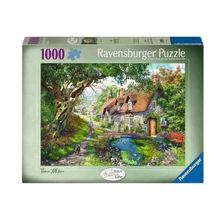 Ravensburger Puzzle Blumenhügelgasse, 1000 Teile.