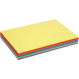 Colortime Farbkarton, A3, Blatt 297 x 420 mm, 180 g, verschiedene Farben, 300 verschiedene Blätter 1 Karton