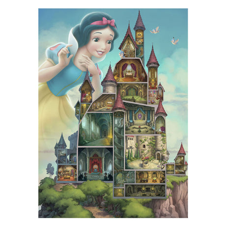Ravensburger Puzzle Disney-Schlösser Schneewittchen, 1000 Teile.