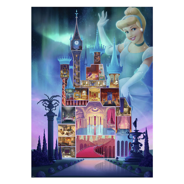 Ravensburger Jigsaw Puzzle Disney Castles Aschenputtel, 1000st.