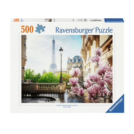 Ravensburger Puzzle Frühling in Paris - 500 Teile.