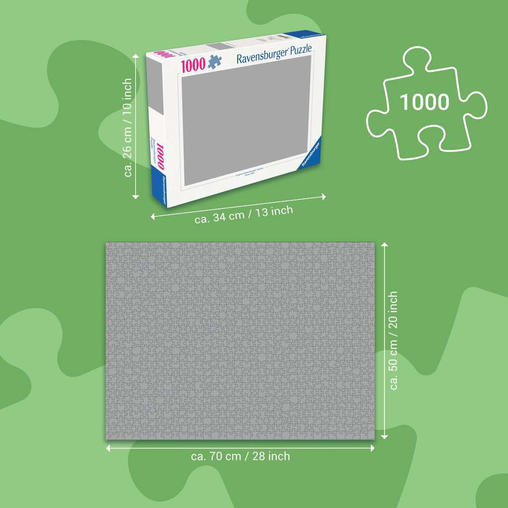 Ravensburger Puzzle John Deere damals und heute, 1000 Teile.