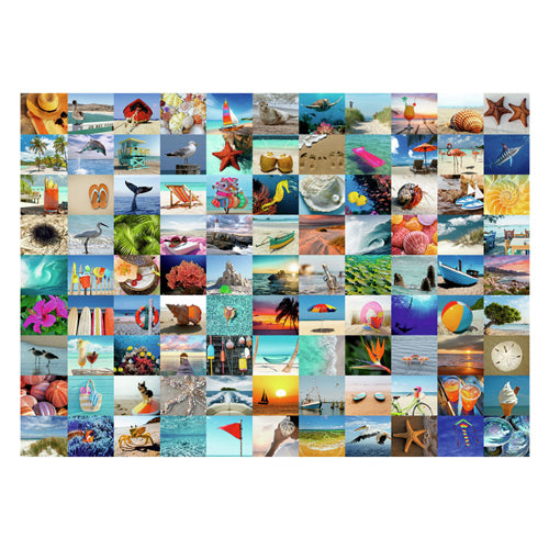 Ravensburger Puzzle 99 Momente am Meer, 1000 Teile.