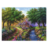 Ravensburger Jigsaw Puzzle Cottage am Fluss, 1500st.