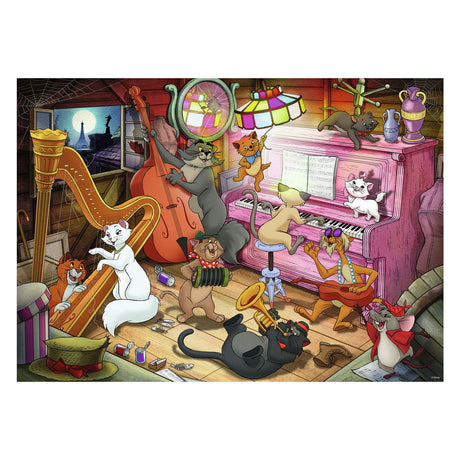 Ravensburger Puzzle Disney Aristocats, 1000 Teile.