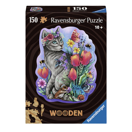 Ravensburger Holzpuzzle schöne Katze - Puzzle - 150 Teile