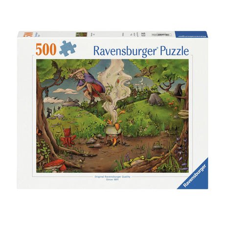 Ravensburger Puzzle bei der Waldhexe - Puzzle - 500 Teile