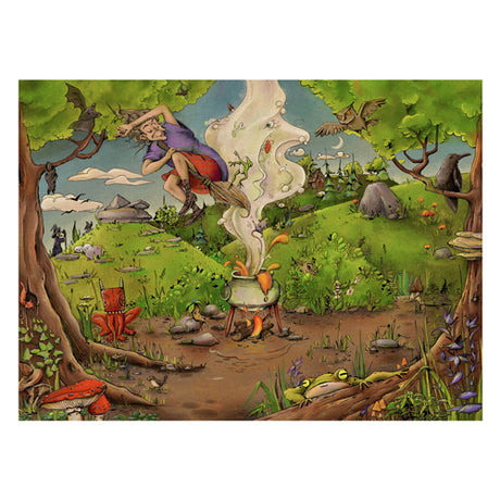 Ravensburger Puzzle bei der Waldhexe - Puzzle - 500 Teile