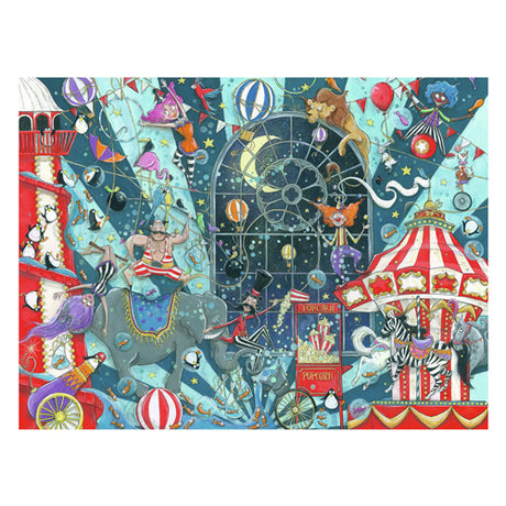 Ravensburger Jigsaw Puzzle Willkommen Beim Zirkus, 1000st.