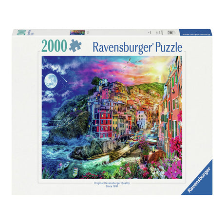 Ravensburger Puzzle Cinque Terre – buntes Puzzle 2000 Teile.