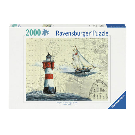 Ravensburger Puzzle Romantischer Leuchtturm - Puzzle - 2000 Teile