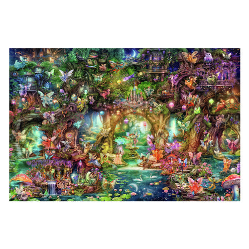 Ravensburger Puzzle Die verborgene Welt der Feen, 4000 Teile.