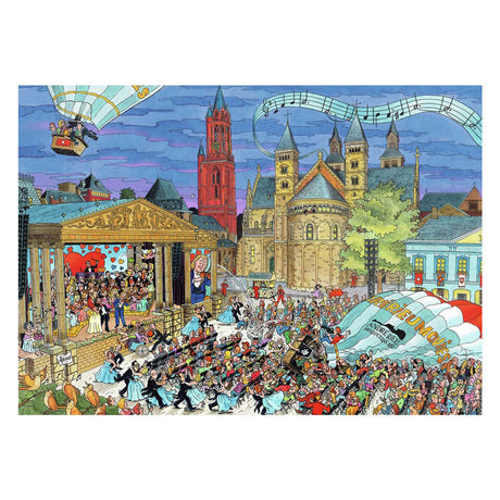 Ravensburger Puzzle Fleroux Maastricht, 1000 Teile.