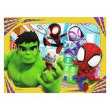 Ravensburger Spidey und seine tollen Freunde 4-in-1-Box-Puzzle – 12+16+20+24 Teile – Kinderpuzzle
