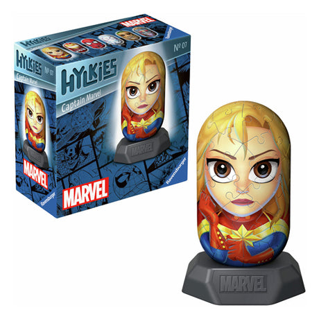 Ravensburger 3D -Puzzle Hylkies Marvel Captain Marvel, 54st.