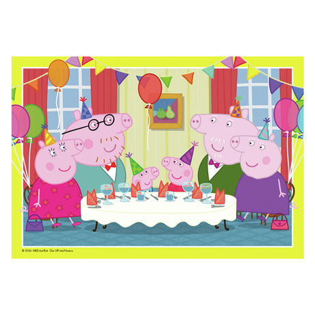Ravensburger Jigsaw Puzzle Peppa Pig, 2x12 PCs.