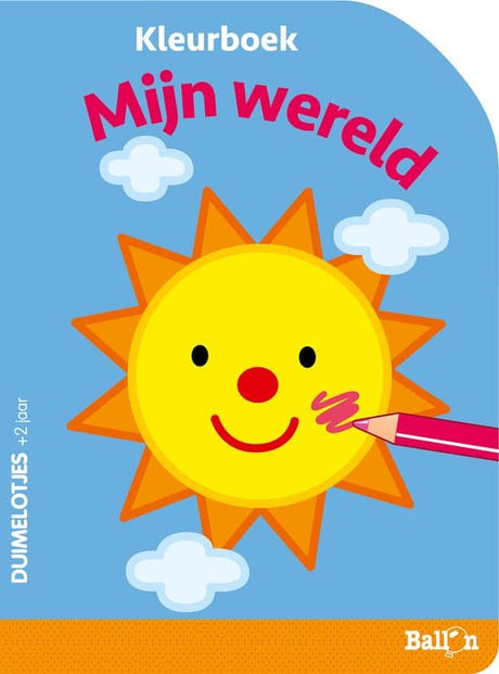 Der Luftballon, mein Malbuch, meine Welt