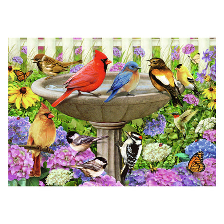 Ravensburger Puzzle am Vogelbad - Puzzle - 500 Teile
