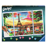 Ravensburger Creart Painting nach Nummer - Paris Reflexionen