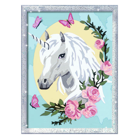 Ravensburger Creart Painting bei Number - Einhornporträt