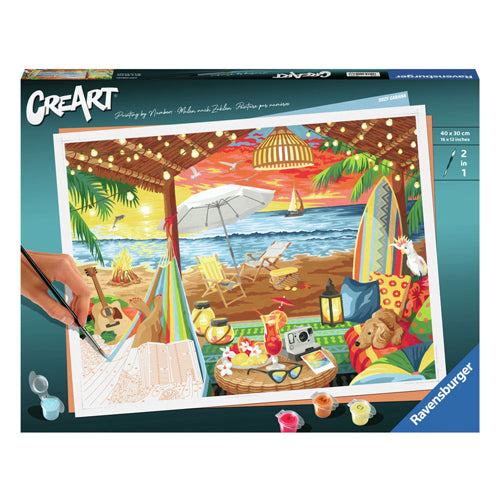 Ravensburger Kreart Painting bei Number - Cosy Cabana