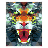 Ravensburger Kreart Painting bei Nummer - Polygon Tiger