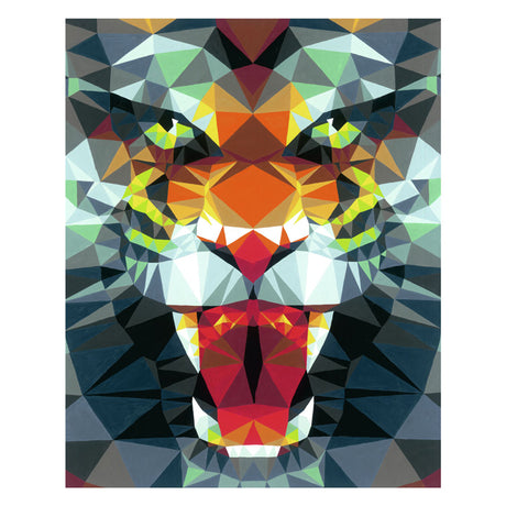 Ravensburger Kreart Painting bei Nummer - Polygon Tiger