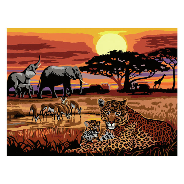 Ravensburger Creart Painting bei Nummer - Savannah Landschaften