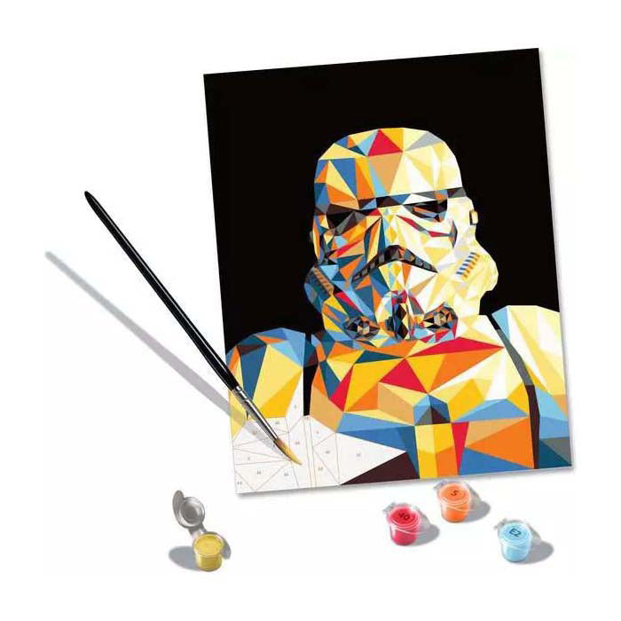 Ravensburger Creart Malen nach Zahlen – Star Wars – Stormtrooper