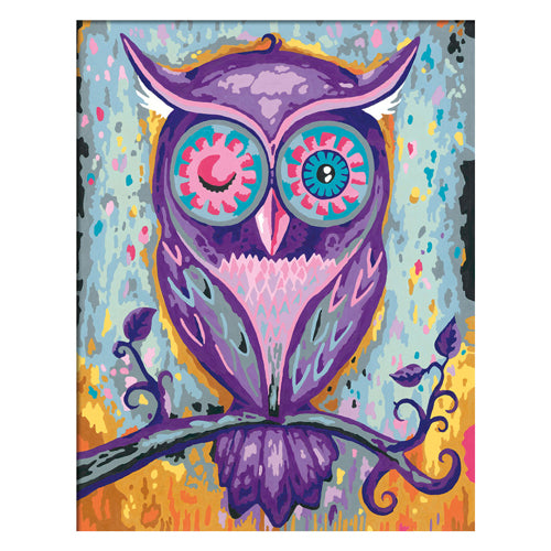 Ravensburger Creart Malen nach Zahlen – träumende Eule