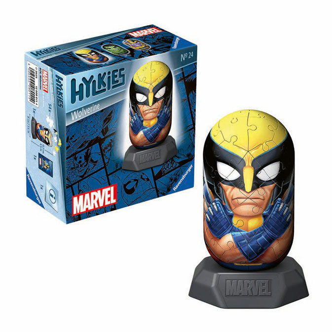 Ravensburger 3D-Puzzle Hylkies Marvel Wolverine, 54 Teile.
