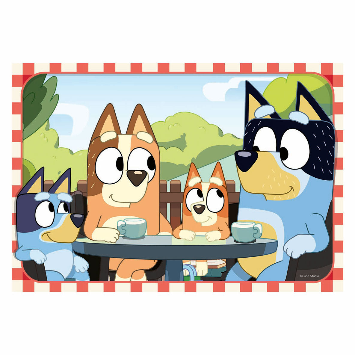 Ravensburger Puzzle blau 2x12 Teile