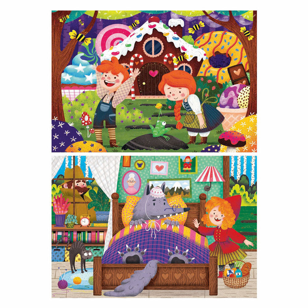 Ravensburger Puzzle Märchen 2x12tlg