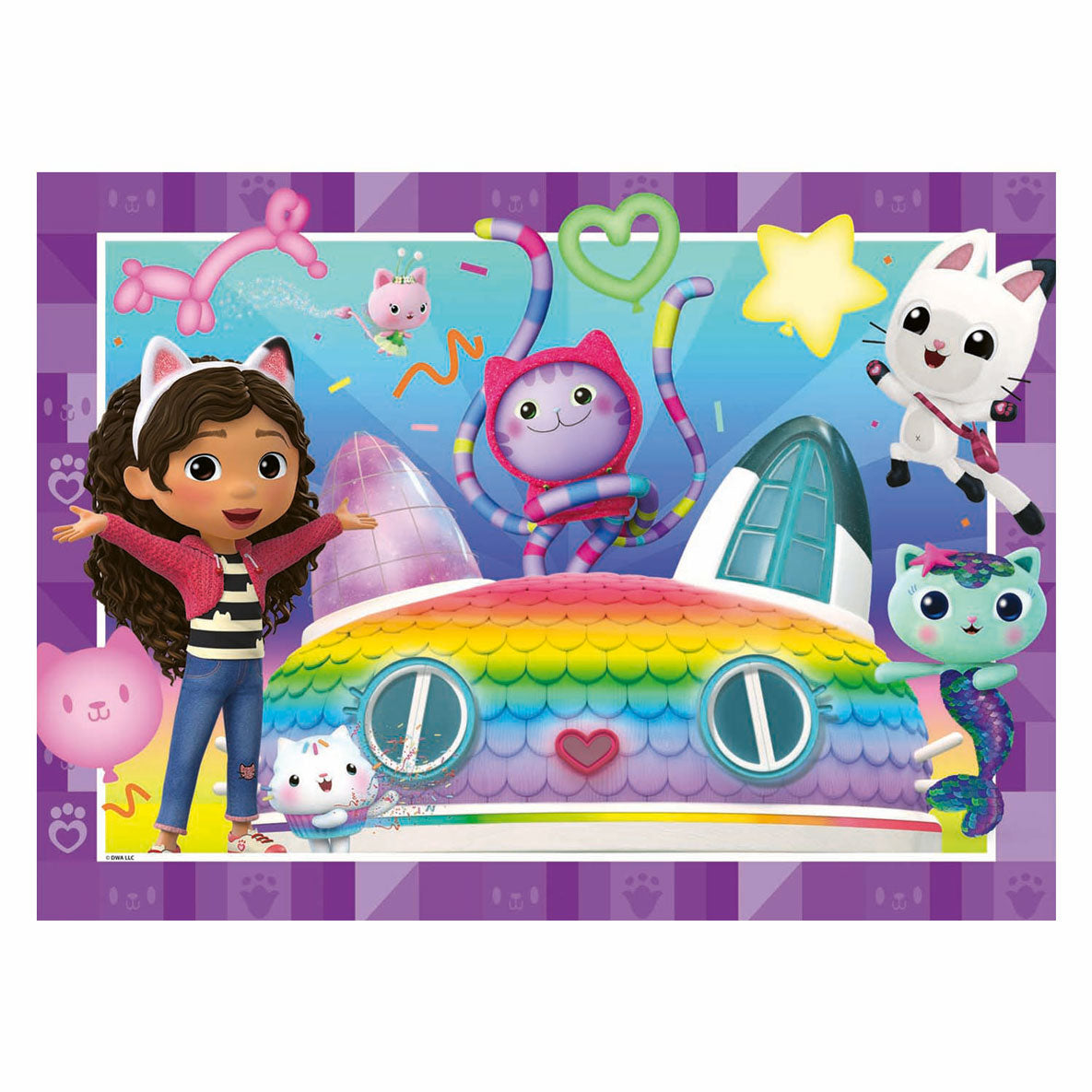 Ravensburger Puzzle XXL Gabbys Puppenhaus, 100 Teile.