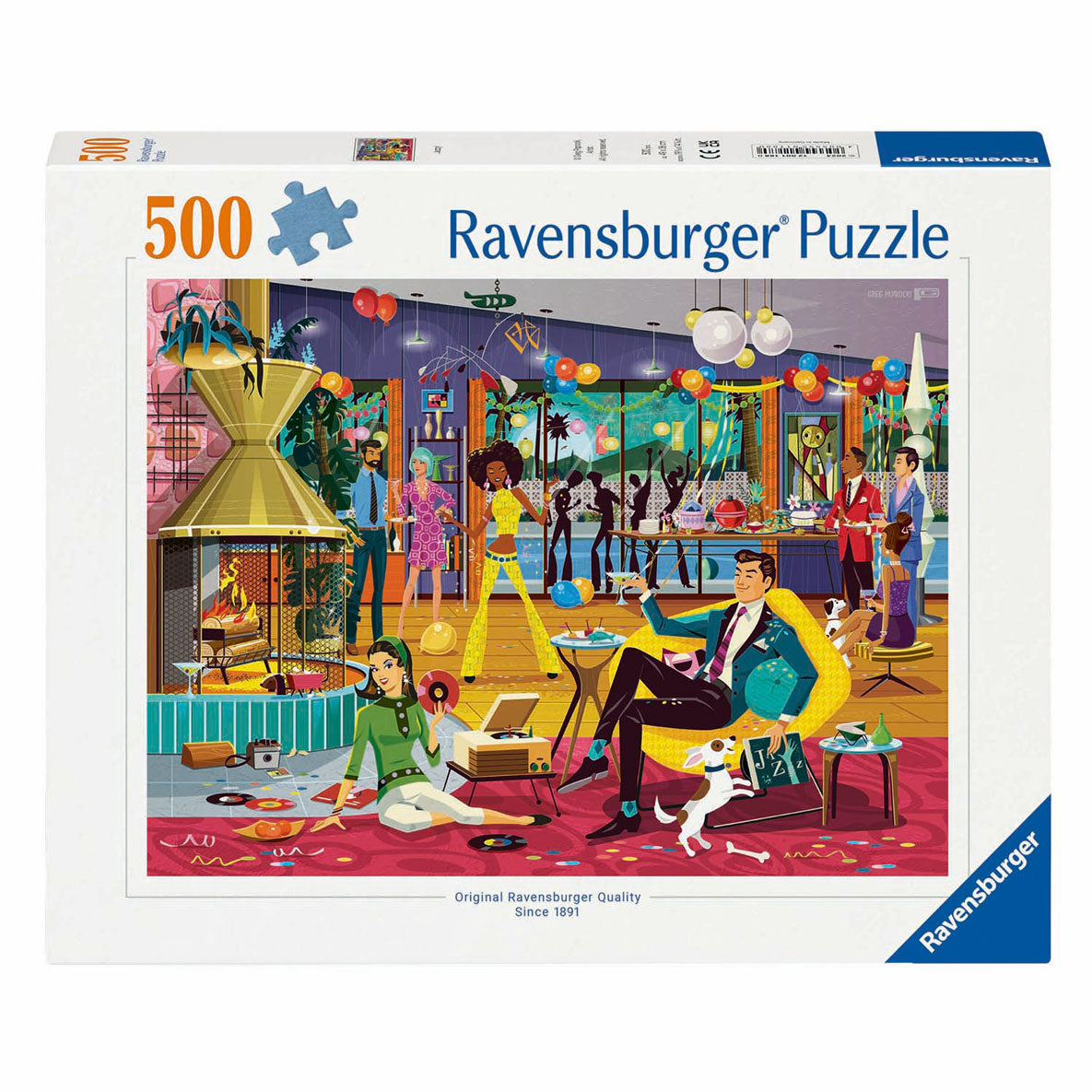 Ravensburger Puzzle „Jazzy!“, 500 Teile.