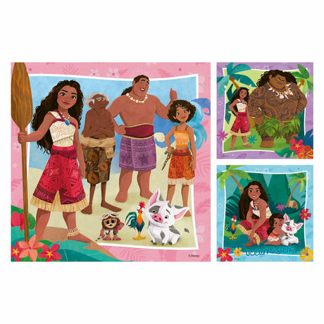 Ravensburger Puzzle Vaiana 2 Auf zu neuen Abenteuern! - Puzzle - 3x49 Teile
