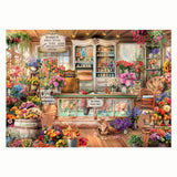 Ravensburger Puzzle - Blumenladen für alle Jahreszeiten - 1000 Teile