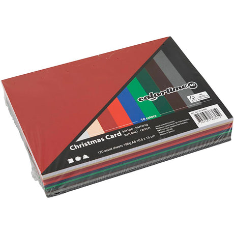 Kreativunternehmen https: www.cchobby.nl Christmas-cardboard-a6-sheet-105x148-mm-180-gr-diverse-colours-120-div-vellen-1-doos