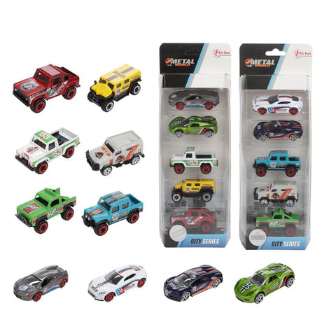Toi-toys Toi Toys Renn-Rallye-Auto-Set 5-teilig