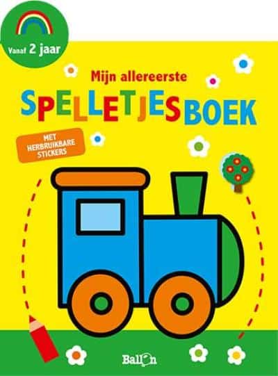 De ballon ballon mijn allereerste spelletjesboek met stickers