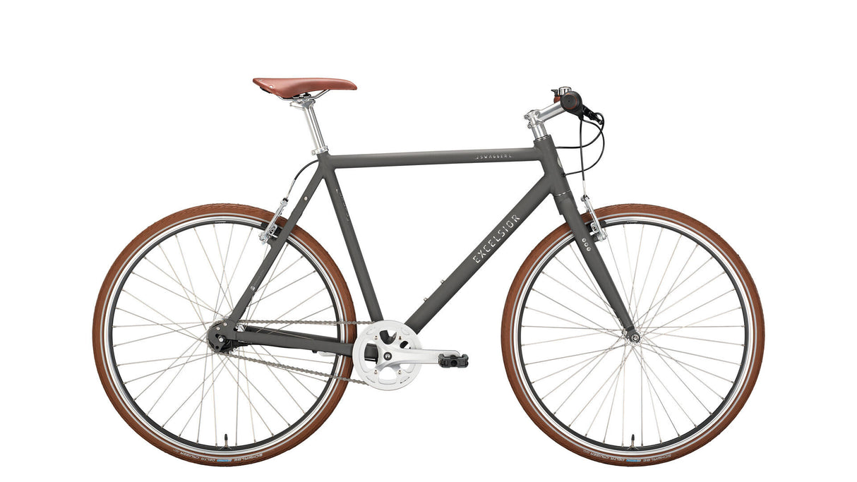 Excelsior Urban Bike Swagger (#1) Fahrrad Excels.Swagger 28 53 Durchm. 7sp grau matt