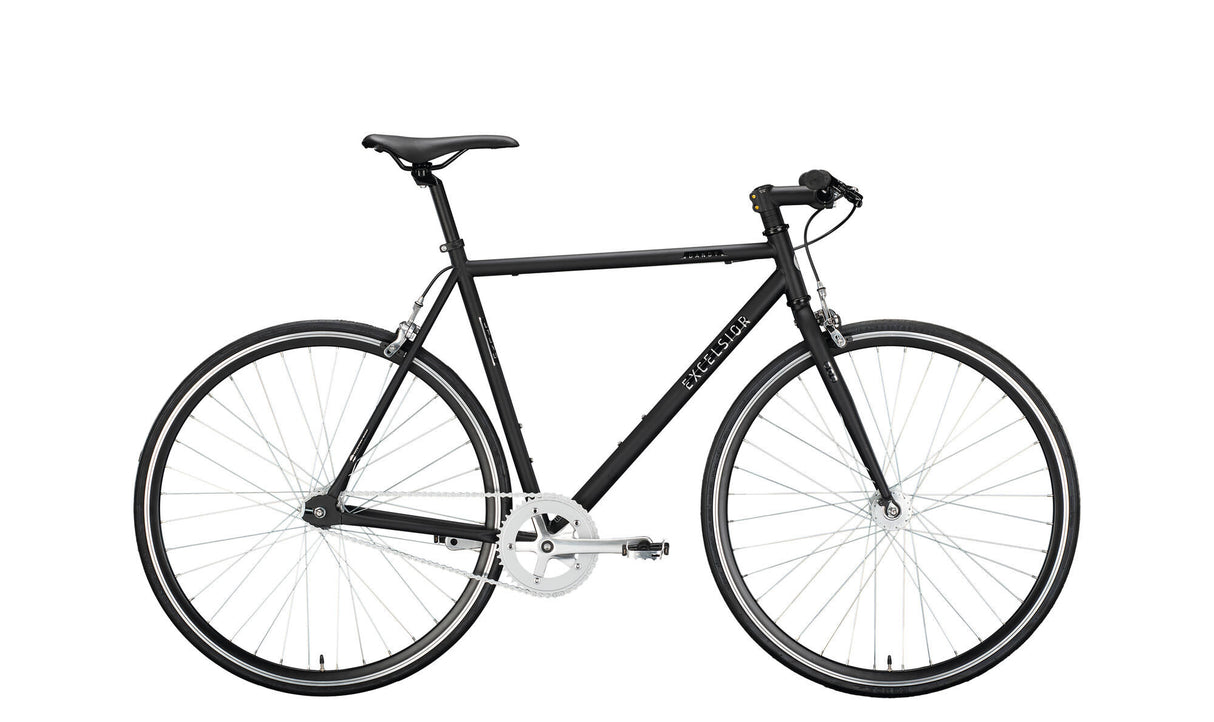 Das Excelsior Singlespeed Dandy (#1) Fahrrad zeichnet sich aus. Dandy 28 56 Durchm. 1 Stück schwarz matt