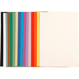 Creativ Company Französischer Karton, A4, Blatt 210x297 mm, 160 gr, verschiedene Farben, 16 div. Blätter 1 Karton